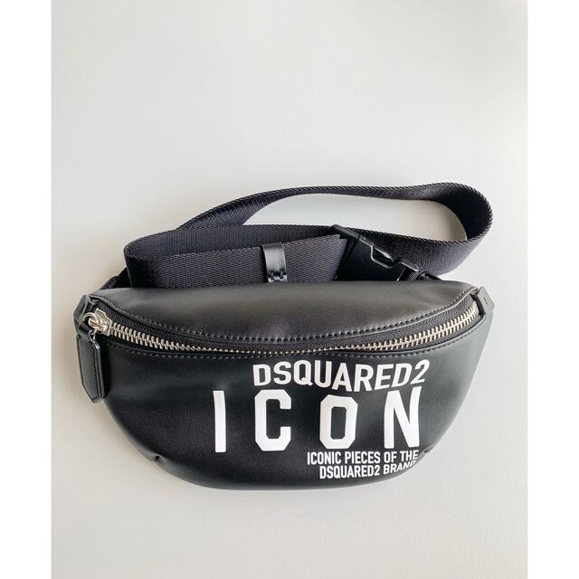 DSQUARED2(ディースクエアード)のDSQUARED2  牛革　ボディバッグ　ICON メンズのバッグ(ウエストポーチ)の商品写真