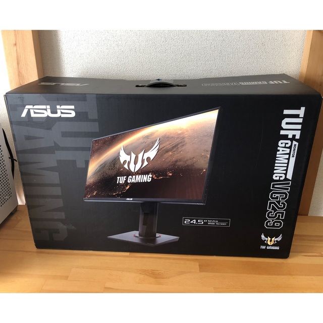 ASUS(エイスース)のTsubasa 様専用　TUF Gaming VG259Q ゲーミングモニター  スマホ/家電/カメラのPC/タブレット(ディスプレイ)の商品写真