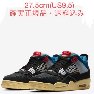 ナイキ(NIKE)の【正規品】UNION × NIKE Air Jordan 4 OFF NOIR(スニーカー)