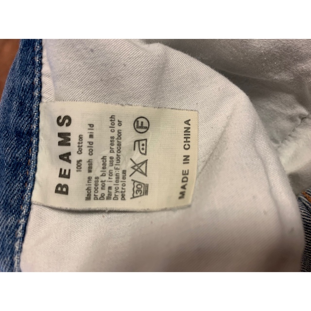 BEAMS(ビームス)のBEAMS ワイドテーパードデニム メンズのパンツ(デニム/ジーンズ)の商品写真