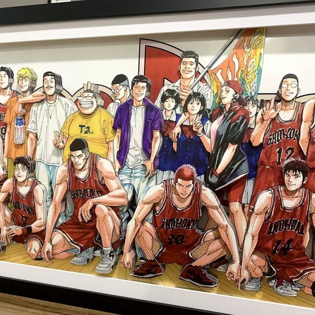 スラムダンク　SLAM DUNK   集合ver　立体 3D 　絵画1絵画/タペストリー