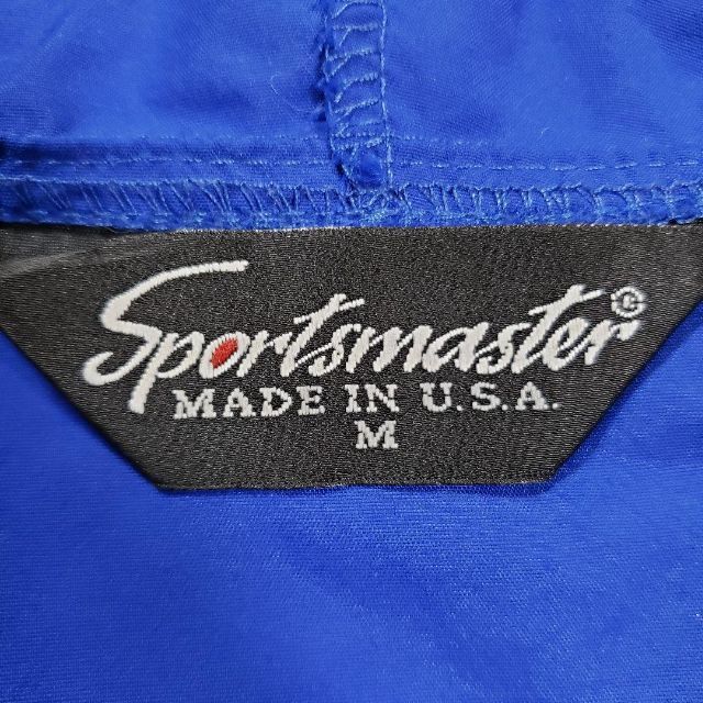 Sportsmaster　USA製　ナイロンジャケット　プルオーバーハーフジップ