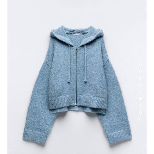 ZARA KINT-ZIP UP ニットジップアップ