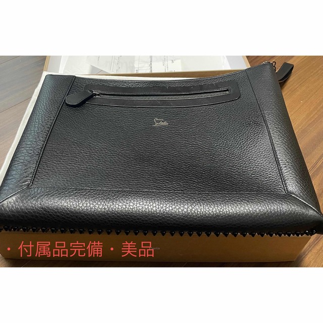 人気沸騰ブラドン Louboutin Christian - ルブタン クラッチバッグ