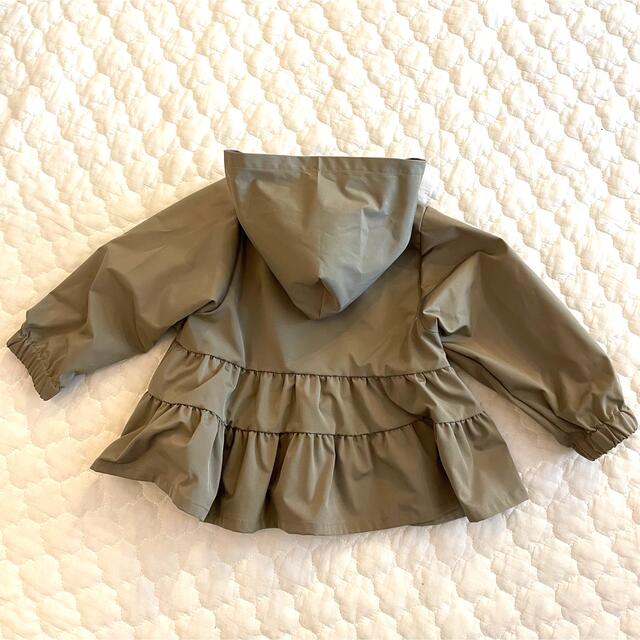 b.Room(ビールーム)の美品♡b.ROOMフリルウィンドブレーカー　90cm キッズ/ベビー/マタニティのキッズ服女の子用(90cm~)(ジャケット/上着)の商品写真