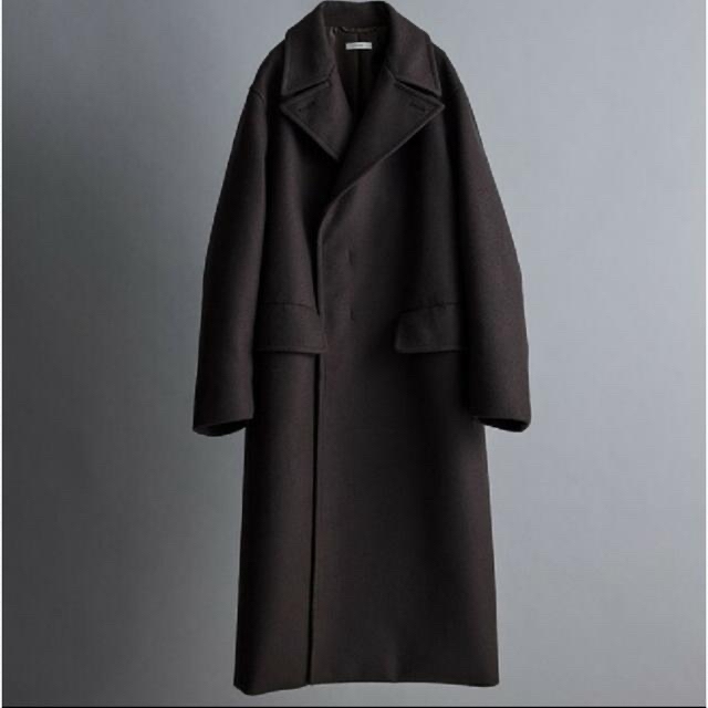 リドム　SUPER140S OFFICER COAT メンズのジャケット/アウター(チェスターコート)の商品写真