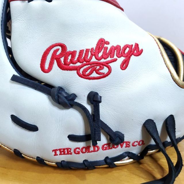 Rawlings(ローリングス)のローリングス HOH GOLD 限定品 一般用 ファーストミット 軟式グローブ スポーツ/アウトドアの野球(グローブ)の商品写真
