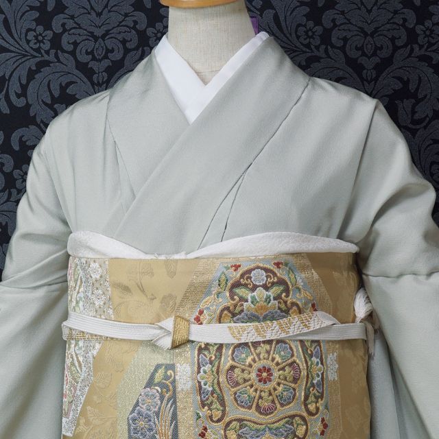 色留袖 京加賀友禅 茶屋辻文様 落款 濱ちりめん 難有り 在庫処分品