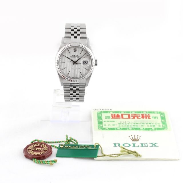 ROLEX(ロレックス)のロレックス デイトジャスト 純正2連結コマ メンズ 16234  U05979 メンズの時計(金属ベルト)の商品写真