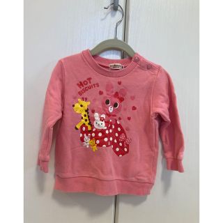 ホットビスケッツ(HOT BISCUITS)のミキハウス☆ホットビスケット☆トレーナー☆90☆(Tシャツ/カットソー)