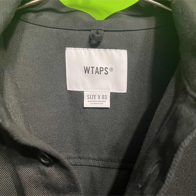 W)taps(ダブルタップス)の22AW WTAPS WCPO 02 COTTON TWILL Lサイズ メンズのトップス(シャツ)の商品写真