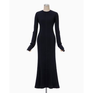 マメ(mame)のmame Open Back Ribbed Jersey Dress(ロングワンピース/マキシワンピース)