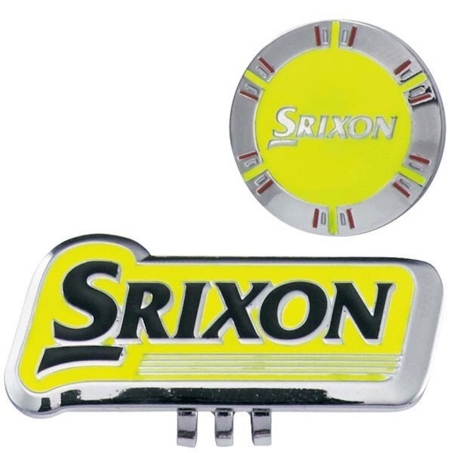 Srixon(スリクソン)のダンロップ スリクソン クリップ マーカー SRIXON  ブラック スポーツ/アウトドアのゴルフ(その他)の商品写真