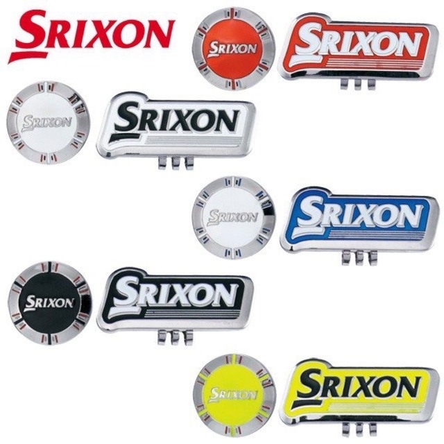 Srixon(スリクソン)のダンロップ スリクソン クリップ マーカー SRIXON  ブラック スポーツ/アウトドアのゴルフ(その他)の商品写真