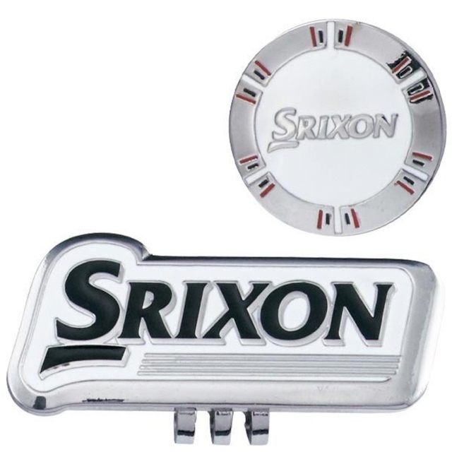 Srixon(スリクソン)のダンロップ スリクソン クリップ マーカー SRIXON  ブラック スポーツ/アウトドアのゴルフ(その他)の商品写真