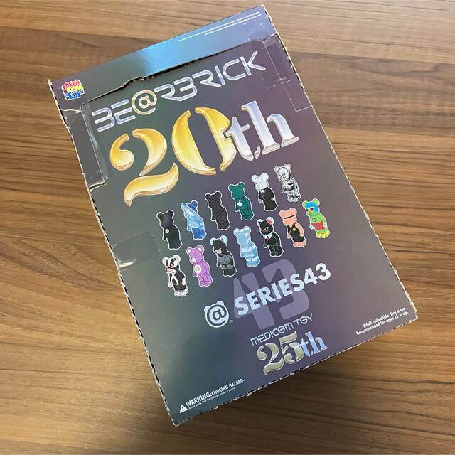 当店売れ筋入荷 BE@RBRICK SERIES 43 (24個入、箱ダメージ有り) - www