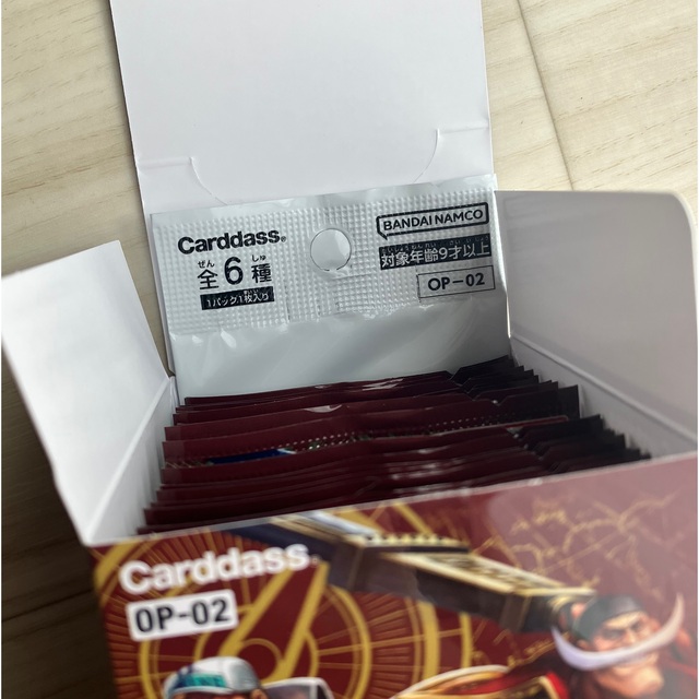 ONE PIECE(ワンピース)のワンピース頂上決戦　 1ボックス　プロモパック付き　新品　 エンタメ/ホビーのトレーディングカード(Box/デッキ/パック)の商品写真