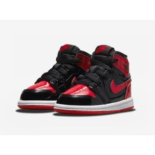 ナイキ(NIKE)のNIKE AIR JORDAN 1 HIGH OG Patent Bred TD(スニーカー)