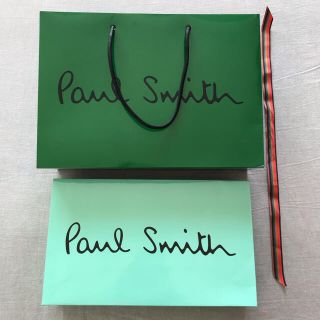 ポールスミス(Paul Smith)のPaul Smith 紙袋　内箱　リボン　ショッパー　プレゼントラッピング(ショップ袋)