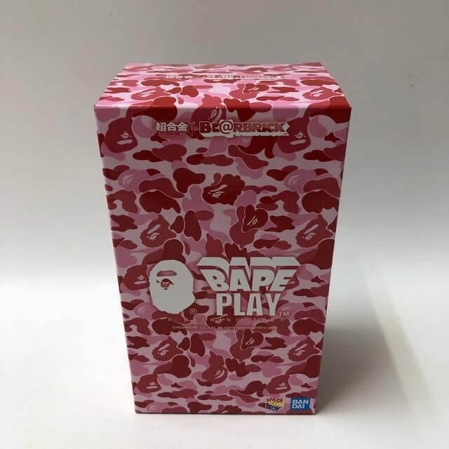 A BATHING APE(アベイシングエイプ)のBAPE BE@RBRICK ABC CAMO pink 超合金 エンタメ/ホビーのフィギュア(その他)の商品写真