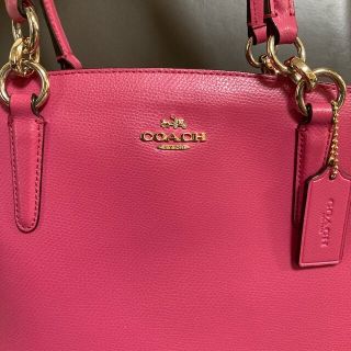 【新品】COACH★ショルダーバッグ カーキ×ブラッシュピンク