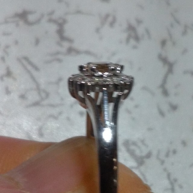 atuさんに決まりましたので他の方はご遠慮くださいませイエローダイヤモンド レディースのアクセサリー(リング(指輪))の商品写真