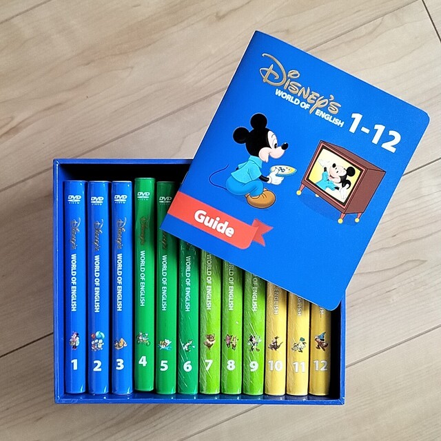 DWEディズニー英語DVD12本セット