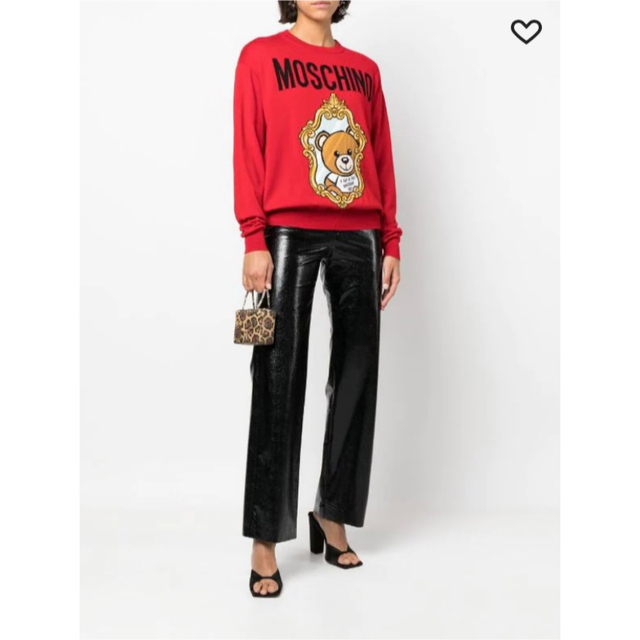 値下げ☆ MOSCHINO 22aw テディベア ニット プルオーバー-www ...