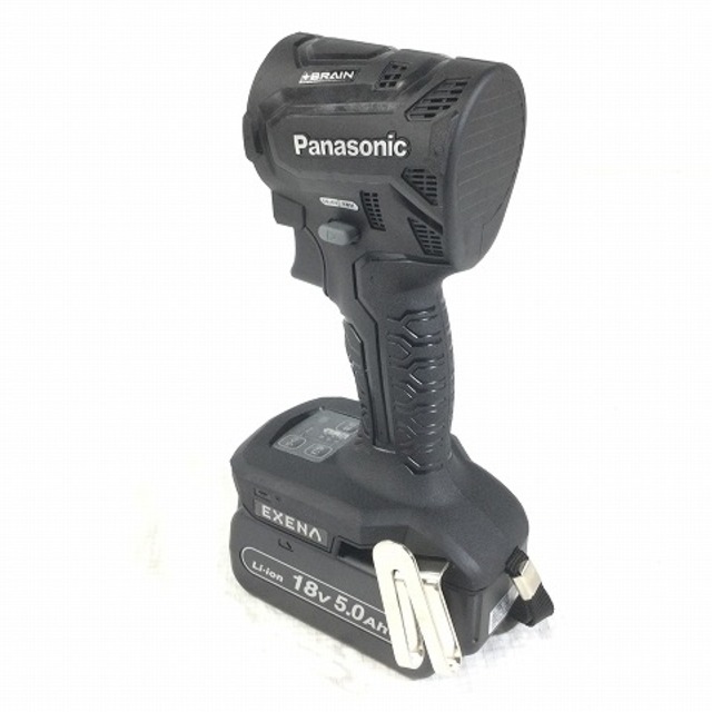 ☆未使用品☆Panasonic パナソニック EXENA Dual 14.4V/18V 充電インパクトドライバ EZ1PD1J18D-B バッテリ2個(18V 5.0Ah)充電器付 60914