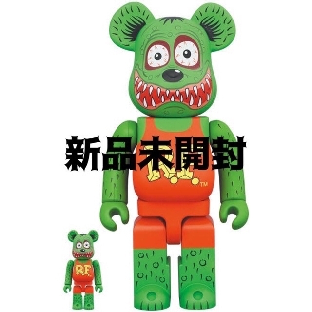 新品未開封 RAT FINK ラットフィンク 100% & 400%