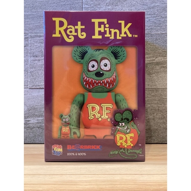 新品未開封 RAT FINK ラットフィンク 100% & 400%