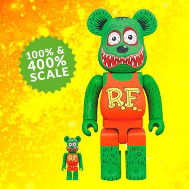 新品未開封 RAT FINK ラットフィンク 100% & 400%