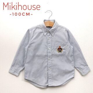 ミキハウス(mikihouse)の✨美品✨ミキハウス COLLECTION　オックスフォードシャツ　100cm(ドレス/フォーマル)