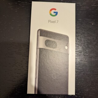 グーグルピクセル(Google Pixel)のGoogle Pixel7 128GB Obsidian 黒　ピクセル(スマートフォン本体)