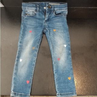 ディーゼル(DIESEL)のDIESE デニム ヴィンテージ加工キッズ 女の子 2Y 90cm(パンツ/スパッツ)