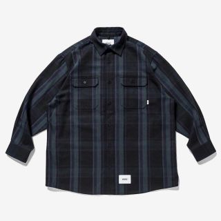 ダブルタップス(W)taps)のWTAPS DECK / LS / COTTON FLANNEL M(シャツ)