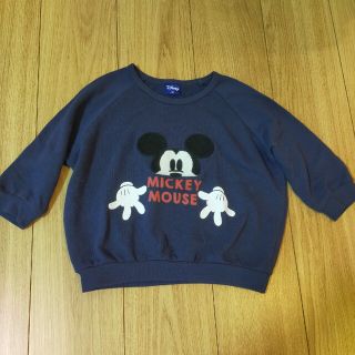 ディズニー(Disney)のミッキー トレーナー 120(Tシャツ/カットソー)