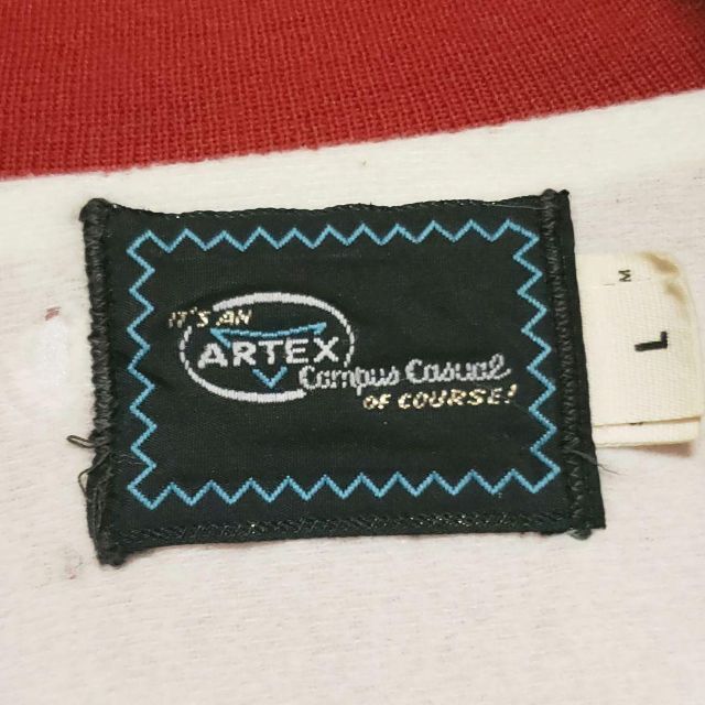 《USA製》ARTEX アルテックス 70s サテンスタジャン マリンロゴ メンズのジャケット/アウター(スタジャン)の商品写真