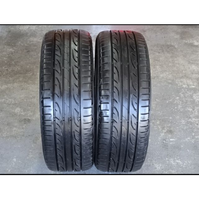 9分山!ダンロップルマンLM704 215/50R17中古2本セット 自動車/バイク
