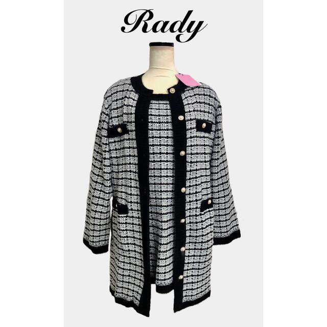 rady ツイードニットワンピース 残り2