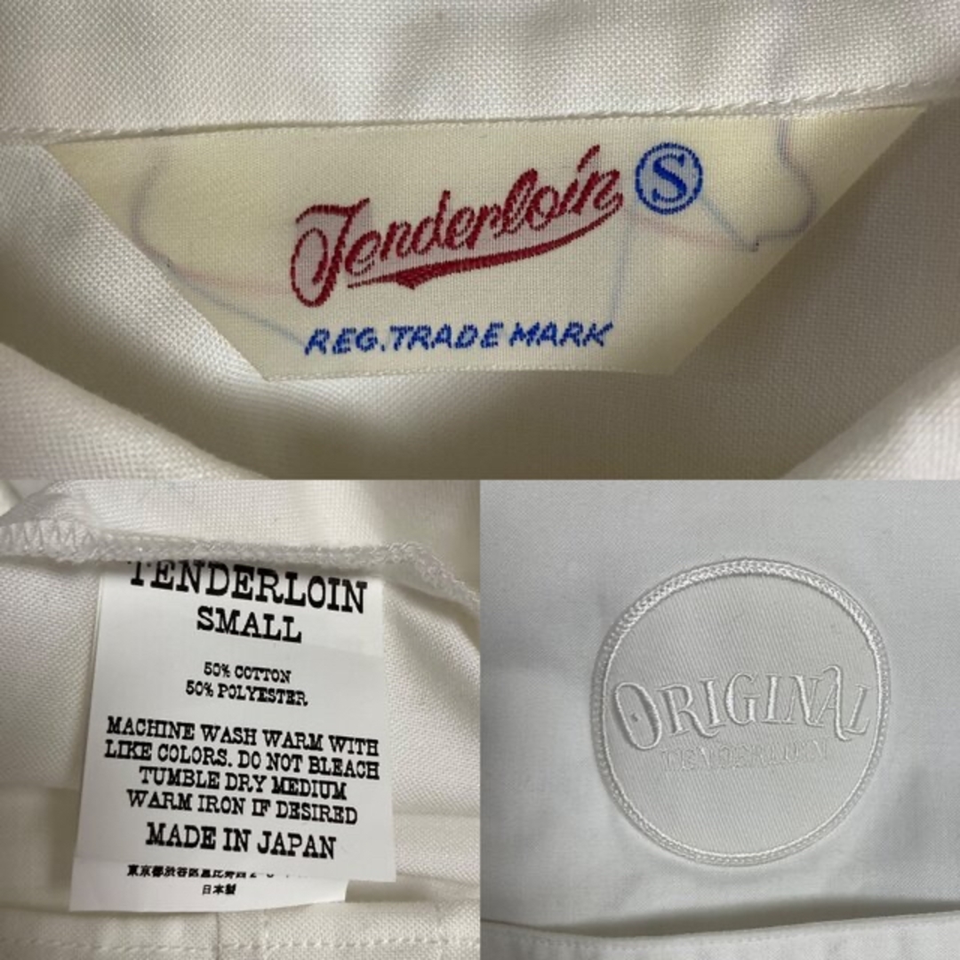 TENDERLOIN(テンダーロイン)の17SS テンダーロイン WORK SHT U BD ワーク シャツ ホワイト メンズのトップス(シャツ)の商品写真