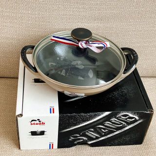 STAUB - 【新品未使用】ストウブ ベビーウォック リネンの通販 by