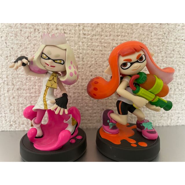 人気色 スプラトゥーン amiibo ヒメ オレンジ ガール | www