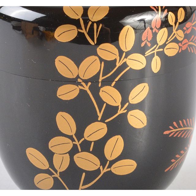 茶道具 輪島塗 蒔絵師 一后一兆監修 萩棗 共箱 V R5117の通販 by 茶道具 輪島塗 蒔絵師 一后一兆監修 萩棗 共箱 V R5117の通販 by