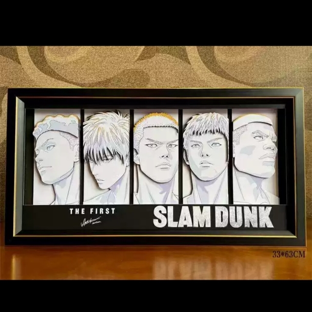 美術品/アンティーク????スラムダンク　SLAM DUNK　立体　絵画45　 ・劇場版モデルA2