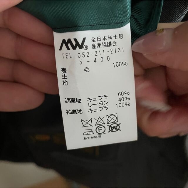 美品　ロロピアーナスーパー130's使用スーツ　試着のみ　AB6 メンズのスーツ(セットアップ)の商品写真