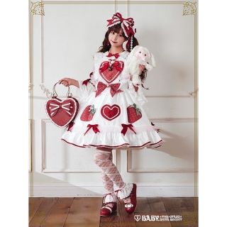 BABY いちごのCharlotte jsk ヘッドドレスセット　ロリィタ