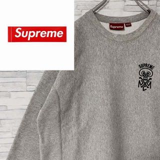 シュプリーム(Supreme)の【激レア】入手困難 初期 シュプリーム スウェット トレーナー スカルロゴ  L(スウェット)