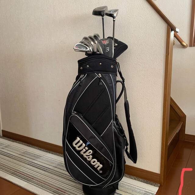 初心者メンズゴルフクラブセット⛳️Ｗilson staffおまけ山盛りバッグ付のサムネイル