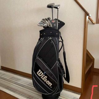 ウィルソン(wilson)の初心者メンズゴルフクラブセット⛳️Ｗilson staffおまけ山盛りバッグ付(クラブ)